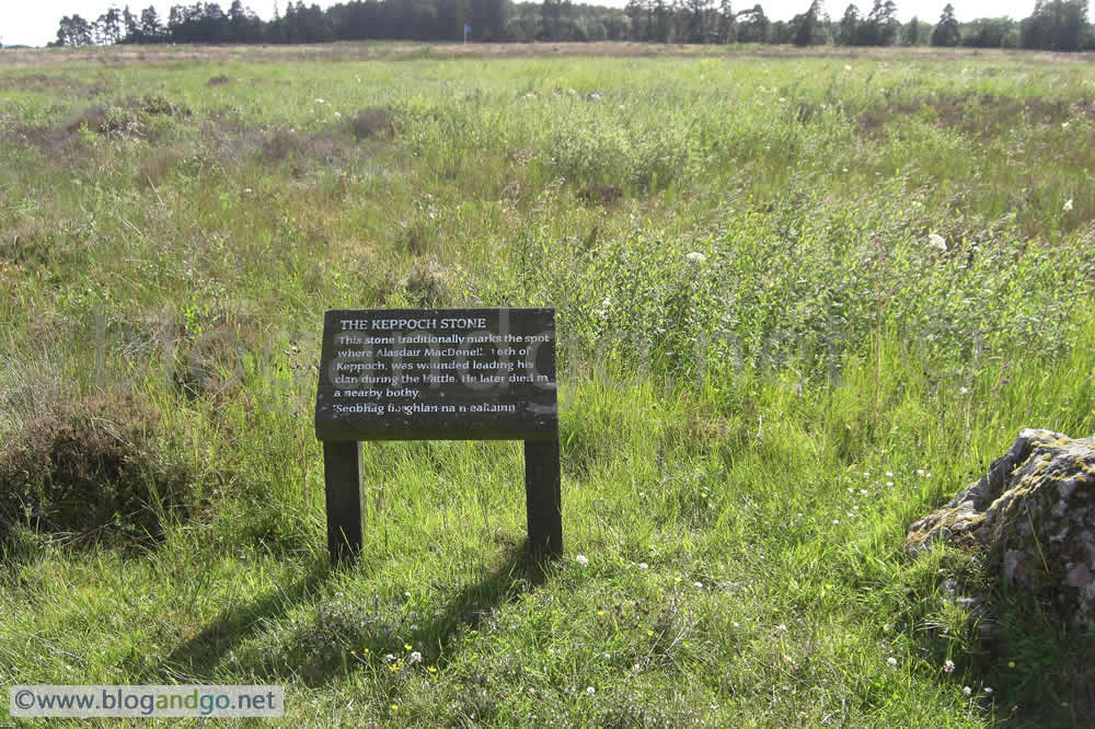 The Keppoch Stone sign